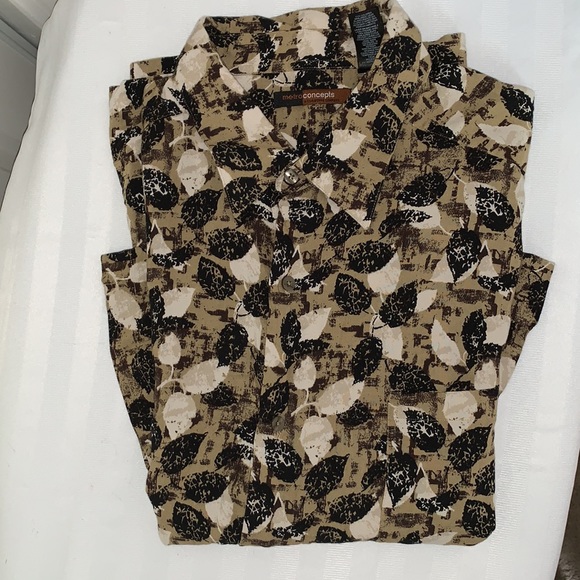 Metro concepts short sleeves shirt bottoms down, size XXL. - Picture 6 of 7